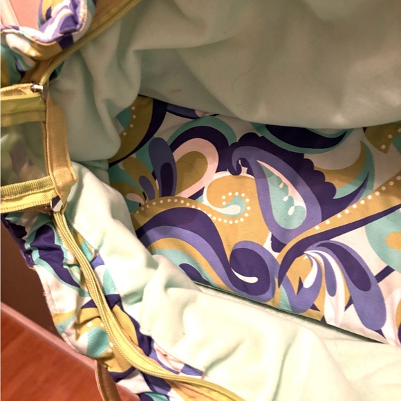 Very Rare and. uniqueQuilted small Dog Carrier, similar to Vera Bradley bags - Picture 12 of 12